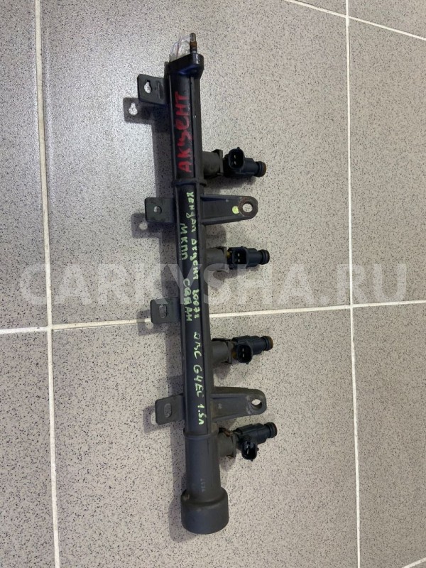 Рампа с форсунками Hyundai Accent G4EC Hyundai Accent оригинальный номер 9260930008
