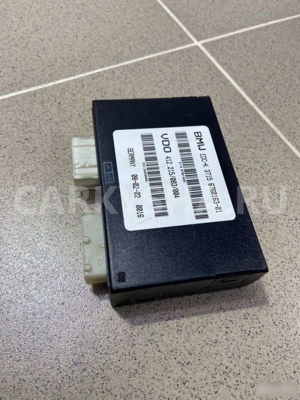 Блок управления подвеской BMW 745I E65 2002 г BMW 7er оригинальный номер 3715676016301