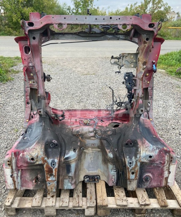 Передняя часть кузова Toyota Carina E 1996 г 7A-FE Toyota Carina 