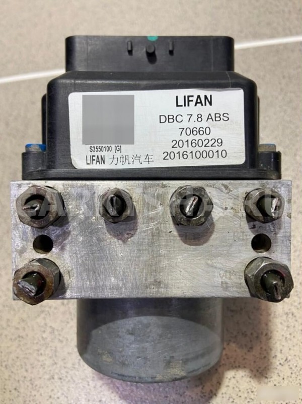 Блок ABS Lifan X60FL 2017 г Lifan X60 оригинальный номер S3550100