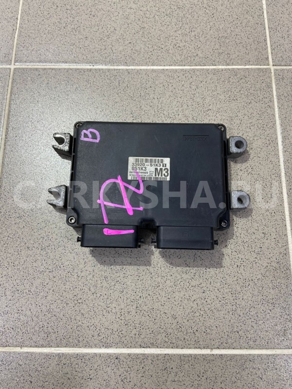 Блок управления двс SUZUKI SPLASH XB32S K12B 2009 Suzuki Splash оригинальный номер 3392051K3