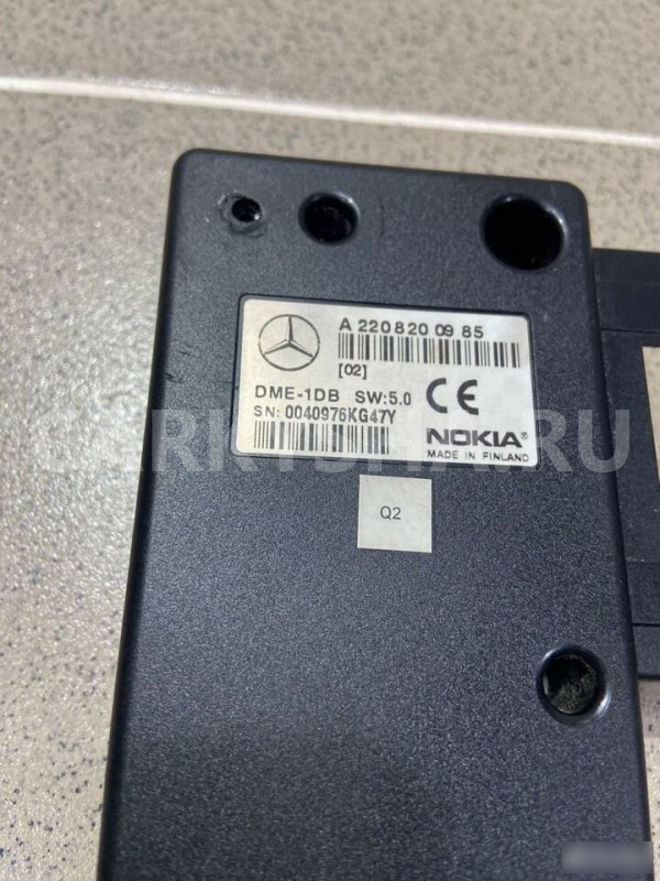 Блок управления телефоном Mercedes-Benz S-Class Mercedes-Benz S-klasse оригинальный номер A2208200985