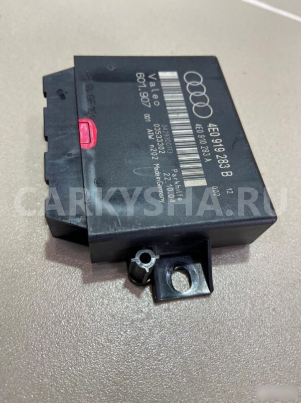 Блок управления парктрониками Audi A8 2004 Audi 200 оригинальный номер 4E0919283B