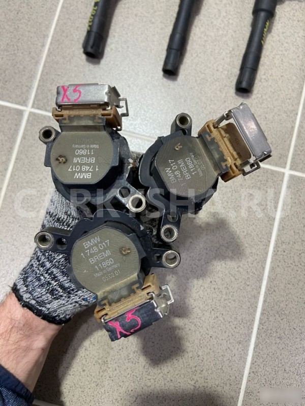 Катушка зажигания BMW X5 E53 BMW X5 оригинальный номер 1748017