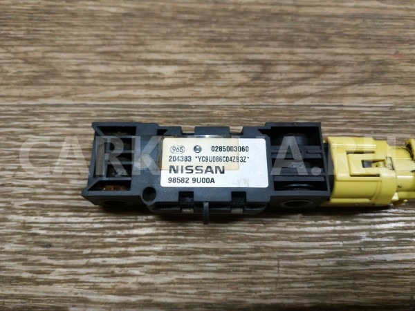 Датчик AIRBAG Nissan Note оригинальный номер 985829U00A