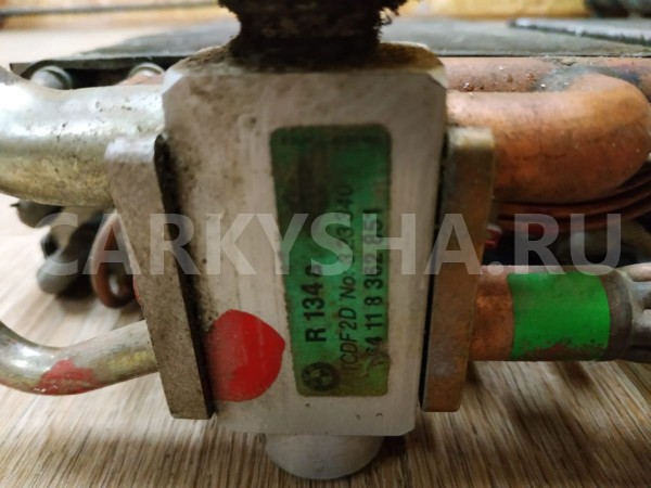 Радиатор кондиционера салонный BMW 5er оригинальный номер 64118390610