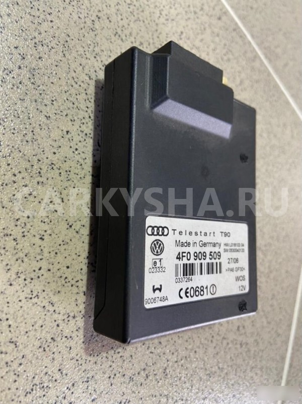 Блок управления webasto Volkswagen Phaeton 2006 Volkswagen Phaeton оригинальный номер 4F0909509