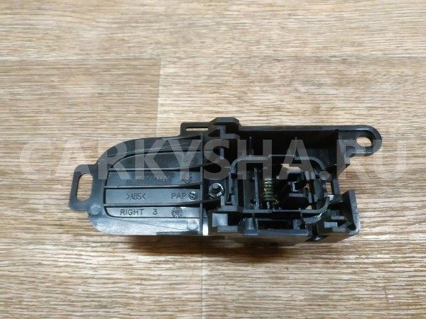 Ручка двери внутренняя правая Nissan Note оригинальный номер 80670AX603
