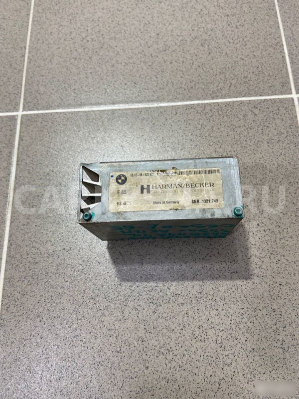 Усилитель магнитолы BMW 745I E65 2002 г BMW 7er оригинальный номер 651206920461