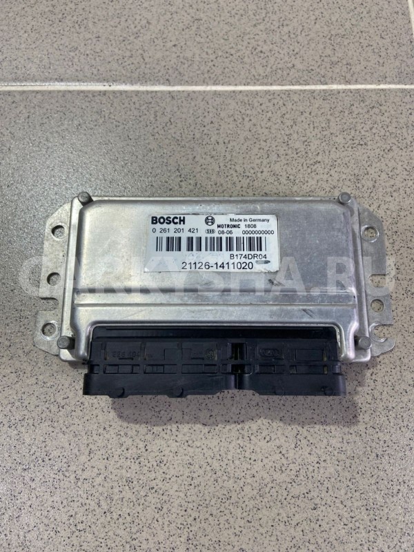 блок управления двс(эбу) Lada Priora 2008 21126 ВАЗ (Lada) Priora оригинальный номер 211261411020