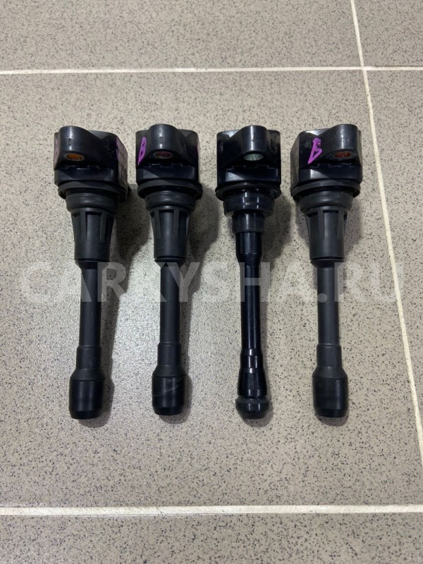 Катушки зажигания (4шт) NISSAN WINGROAD Y12 HR15DE Nissan AD оригинальный номер 22448ED000