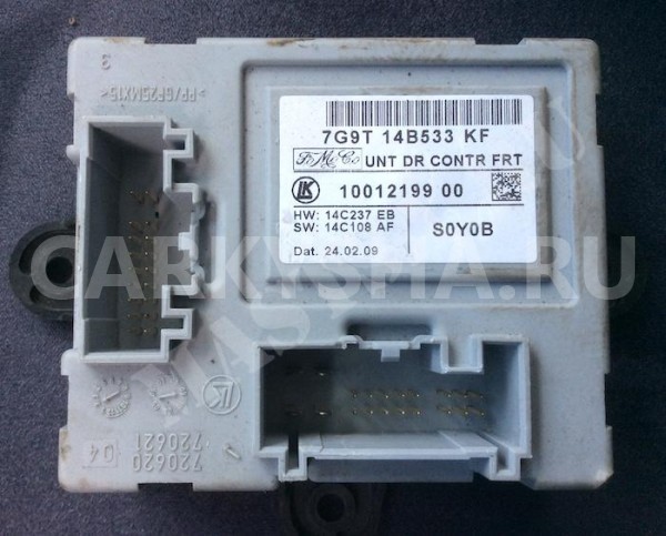 Блок управления двери RF (V)9H137325 - (V)AH190011) Land Rover Freelander II оригинальный номер LR013980 7G9T14B533KF 7G9T-14B533-KF