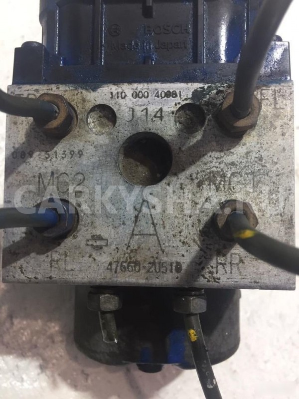 Блок ABS Nissan March K11E Nissan March оригинальный номер 476602U510