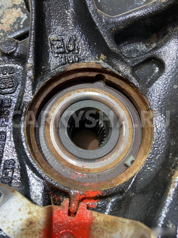 Ступица задняя левая Porsche Cayenne 1 Porsche Cayenne оригинальный номер 7L0505435B