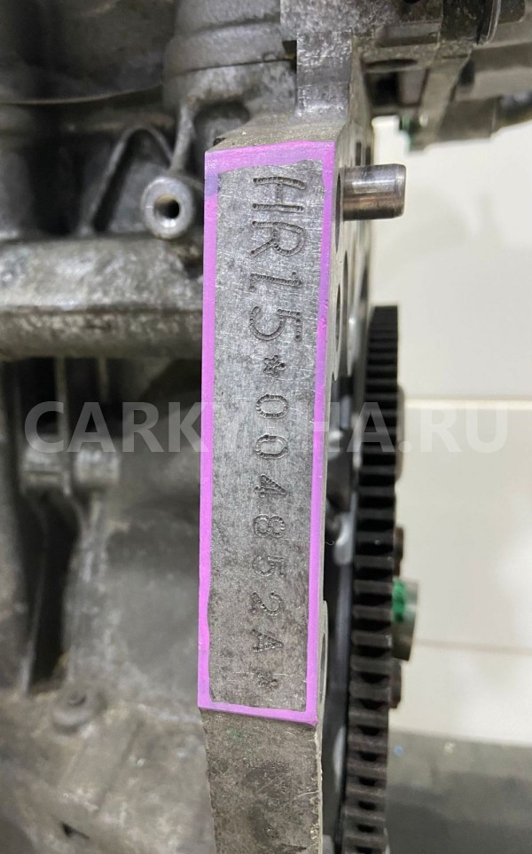 Двигатель HR15DE NISSAN CUBE YZ112005 Nissan Cube оригинальный номер HR15DE