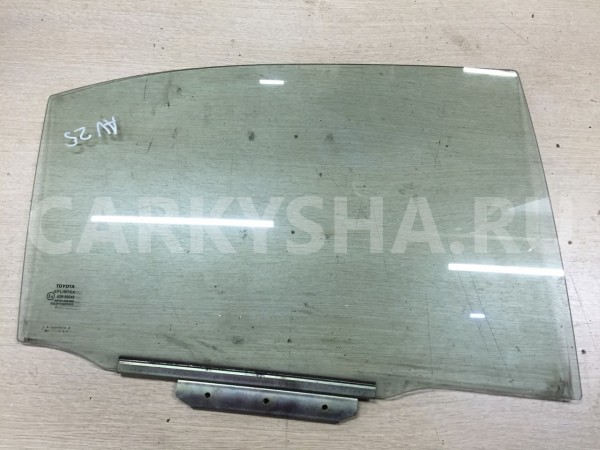 Стекло двери задней правой Toyota Avensis II Рестайлинг Седан оригинальный номер 68103-05100